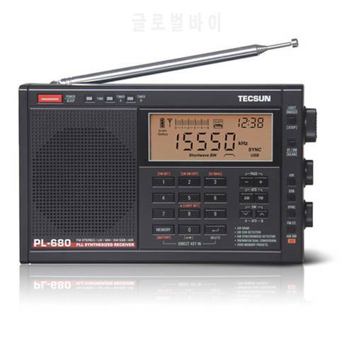 Tecsun PL-680 High Performance Full Band Digital Tuning Stereo Radio FM AM Radio SW SSB