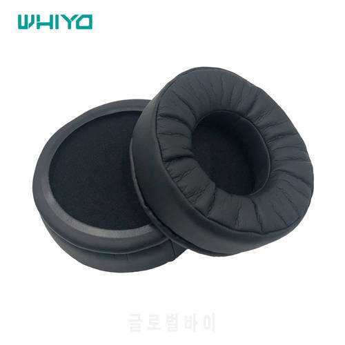 Whiyo 95mm Protein Leather Memory Foam Earpads Cushion Replacement Ear Pads for Audio-Technica ATH-M50X ATH-M50 Headphones