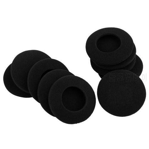 10pcs Black Ear Pads Sponge earphone earpads for H150 151 PMX60 PC21 PC230 headphones