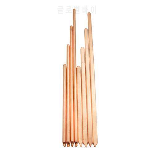 Full Copper Cooling Tube Tubing For Computer Laptop Notebook Radiator Heat Pipe Flat or Round Shape 100/150/200/250/300/400mm