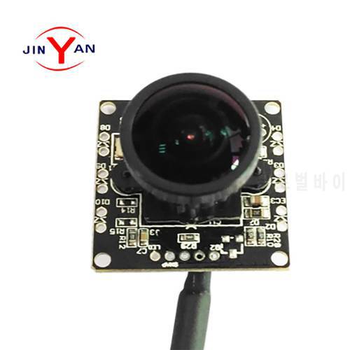 198 degree super wide-angle lens USB high-definition night vision camera module OV7725 0.3MP camera module
