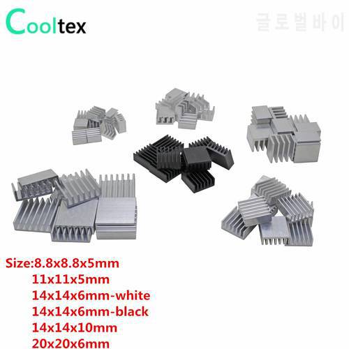 6model Aluminum Heatsink Heat Sink Radiator Cooling cooler For Raspberry PI Electronic Chip IC 3D printer integrated circuit