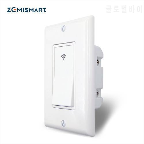Zemismart WiFi switch Push Wall Switches Alexa Google home Enable APP Remote Control