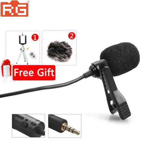 BOYA BY-M1 Omnidirectional Camera Lavalier Microphone for Canon Nikon Sony iPhone Smartphone DV DSLR Camcorder&Audio Recorders