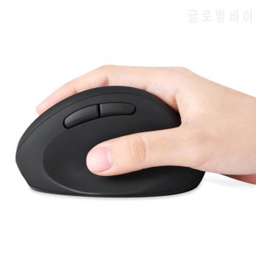 1pc Germany Perixx PERIMICE-719 Vertical 2.4GHz USB Wireless Mute Mouse Ergonomic Mouse 105mm*58mm*67mm