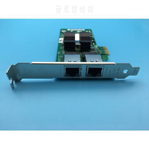 82576 Network Card Server Adapter PCIE x1 Dual-port Gigabit Ethernet Card E1G42ET Support ROS