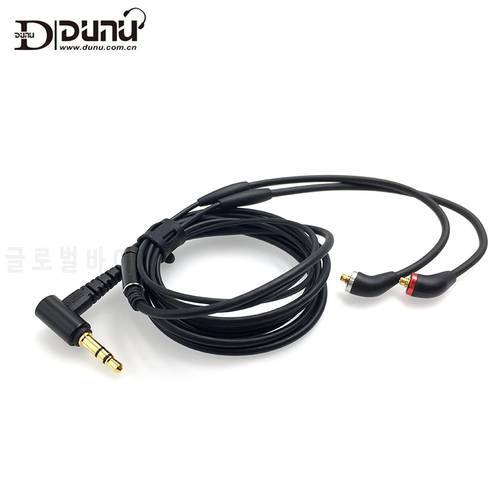 DUNU DK3001 Original MMCX Detachable cable for HIFI Earphone DK 3001 3.5mm 1.2m