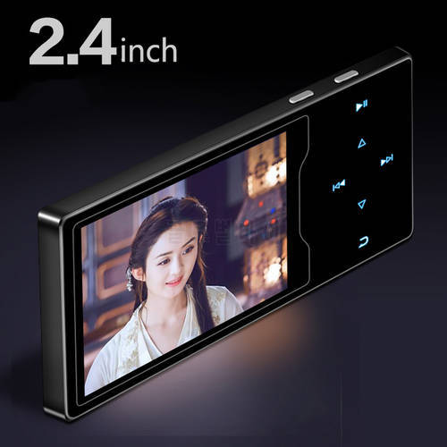 New RUIZU D08 Mp4 Player Usb 8Gb 16G Storage 2.4inch HD Screen Built-in Speaker fm Radio E-Book portable Music video Player
