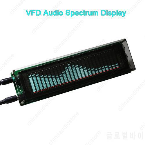 VFD Music Audio Spectrum Display 25 Bands Audio Spectrumx Graphic Equlizer Analyzer Clock