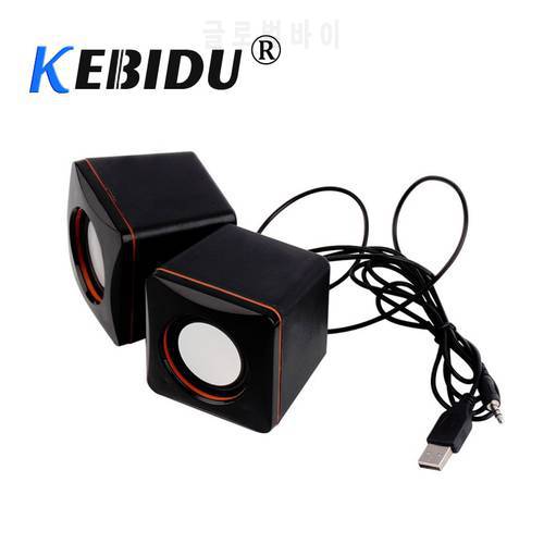 kebidu Portable USB DC 5V Mini Audio Music Player Speaker For MP3 MP4 for Laptop PC Computer