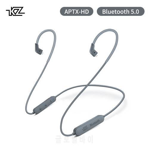 KZ Aptx HD QCC3034 Bluetooth5.0 Wireless Module Earphone Upgrade Cable Applies Original Headphone AS10 ZST ES4 ZSN Pro ZS10 AS16