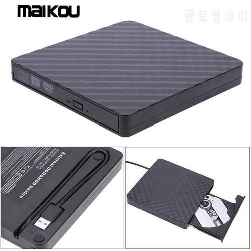 Maikou Pop-up USB 3.0 External DVD Writer Drive External DVD Burner Drive