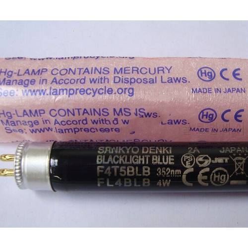 For TOSHIBA FL4BLB/N 4W BLB fluorescent lamp,UVA 4 Watt Blacklight blue tube,To FL4BLB FUJI R1016A CP4 CP6 CP642 CP643 SMT bulb