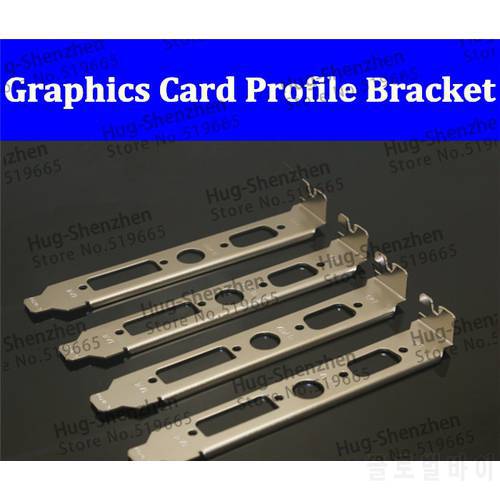Wholesale China Computer Chassis PCI Profile Bracket CRT VIDEO DVI 12CM brackert For Graphic Card2pcs/lot