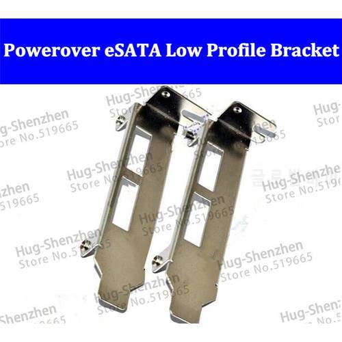 High Quality Powerover eSATA 2Port PCI-e adapter card SATA3.0 card low profile bracket 8CM for chassis