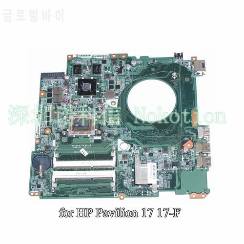 NOKOTION Laptop Motherboard For HP Pavilion 17 17-F DAY23AMB6F0 763428-501 763428-001 Graphics 260M 2GB With A10-5745M CPU