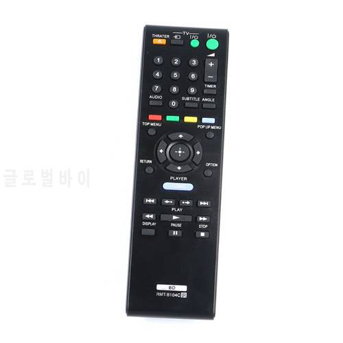New Remote Control RMT-B104C fits for SONY BLU-RAY DISC PLAYER BDP-S350 BDP-S360 BDP-S370 BDP-S380 BDP-S470 BDP-S480 BDP-S490 BD