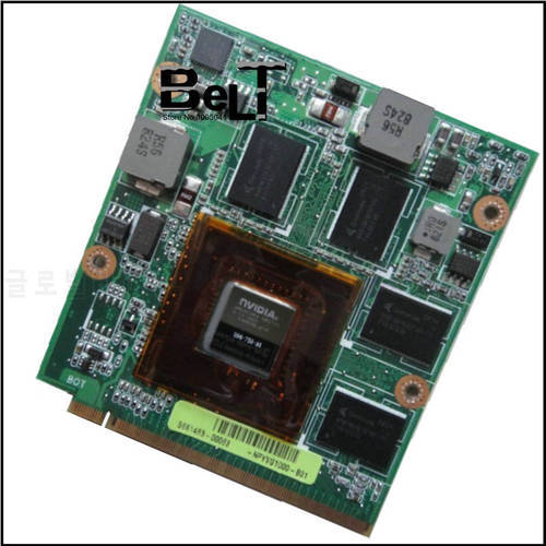 Original 9700MGT 9700M GT G96-750-A1 DDR3 512MB Video Card for ASUS M50 M50V G50V G50VT G71V Free Shipping
