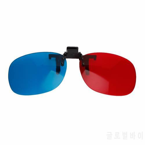 3D Glasses New Red Blue 3D Glasses Hanging Frame 3D Glasses Myopia Special Stereo Clip Type Dropshipping