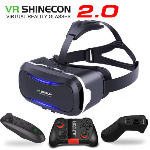 New VR Shinecon G06E 3D Glasses Mobile Phone Video Movie for 4.7-6.53