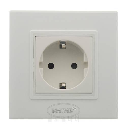 EU AC power wall plate and support DIY