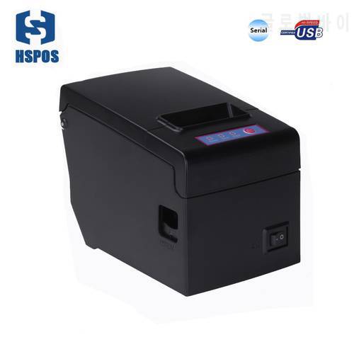 58mm high speed serial usb bill receipt printer support multi-language clearly printed for commecial POS system