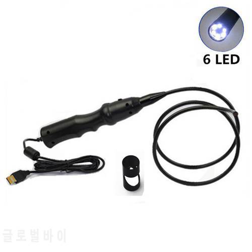 For 1M Android Endoscope Waterproof Snake Borescope Micro USB Video Camera 7mm