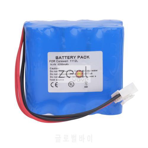 FOR Carewell ECG-1112L Electrocardiograph Battery 5200mAh 14.4v