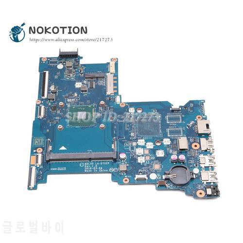 NOKOTION For HP 250 G5 Laptop Motherboard with Processor onboard BDL50 LA-D702P 854944-601 854944-001 Main Board
