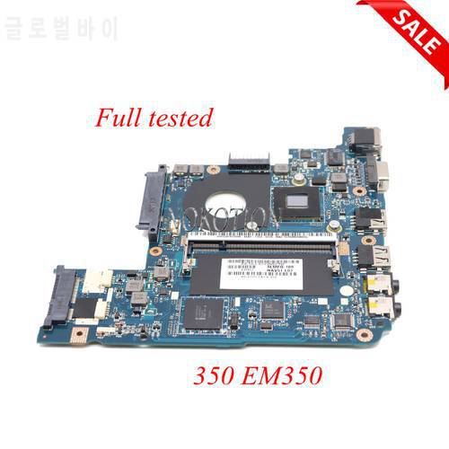 NOKOTION Laptop Motherboard for Acer EMACHINES 350 EM350 MBNAH02001 Main board MB.NAH02.001 NAV51 LA-6311P tested