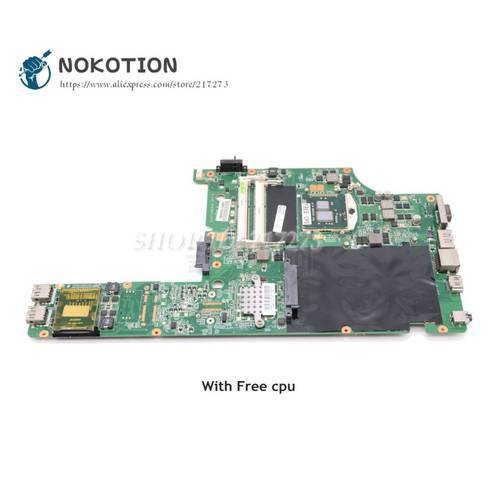 NOKOTION 63Y2130 04W4450 Main Board For Lenovo Edge E40 Laptop Motherboard DAGC5AMB8H0 HM55 DDR3 Free CPU