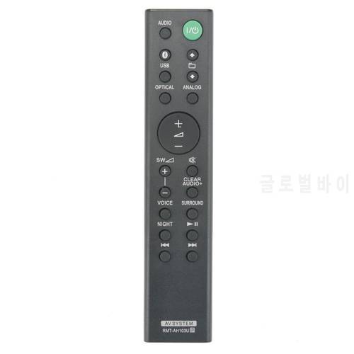 New RMT-AH103U Replaced Remote Control fit for Sony Sound Bar HT-CT80 SA-CT80