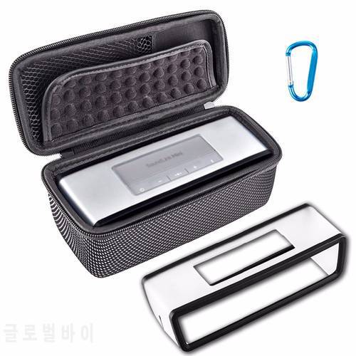 2018 New EVA Hard Travel Carrying Case With Soft TPU Case Cover For Bose Soundlink Mini I&Mini II Wireless Bluetooth Speaker