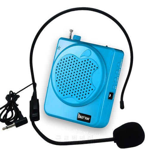 Portable N-725 Bee Loudspeaker Teachers Dedicated Lecture Waist Hanging Headset Teaching Guide Speaker Voice Amplifier Megaphone