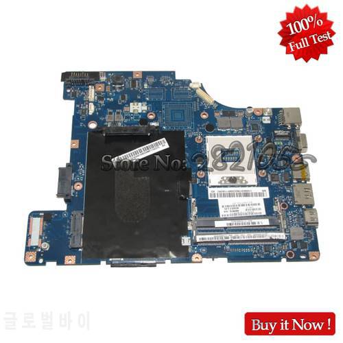 NOKOTION Laptop Motherboard For Lenovo G460 Z460 MAIN BOARD NIWE1 LA-5751P HM55 UMA DDR3 Free CPU