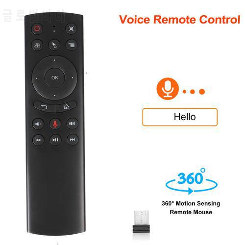 Kebidu G20S Voice Control 2.4G Wireless Fly Air Mouse Keyboard Motion Sensing Mini Remote Control For Android TV Box PC