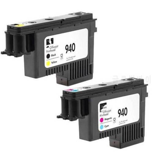 2-Pack 940 print head C4900A & C4901A For HP OfficeJet Pro 8000 8500 Printer Printer Parts