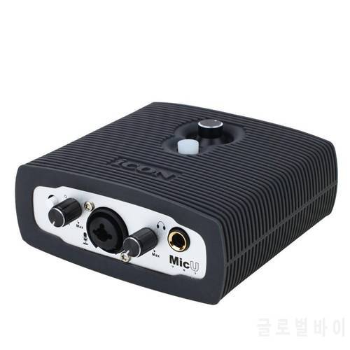 Upgraded version Original ICON MicU LIVE USB sound card computer notebook external sound card for microphone recording