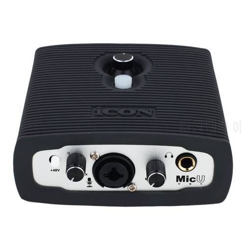 Upgrade version ICON MICU Live USB sound card computer notebook external sound card for microphone recording