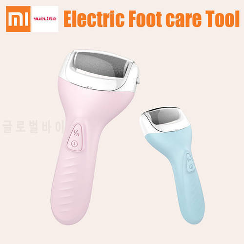 Yueli Electric Foot care Tool Smooth Pedicure Foot Machine Replaceable Repair Feet Care Wear Skin Device IPX7 Waterpoof