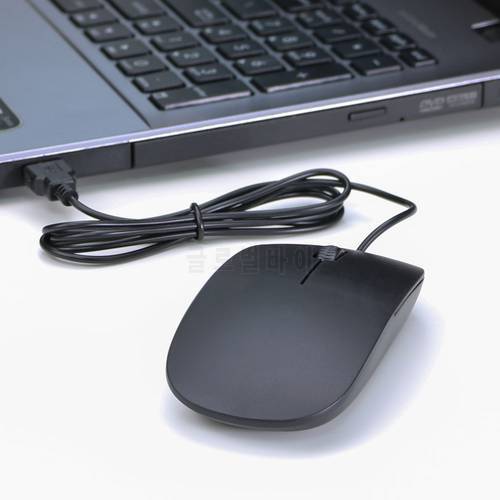 USB Wired Mouse Ultra thin 3 Buttons 1200DPI Optical 3D Roller Computer Mouse USB Gaming Mouse For PC Computer Gaming