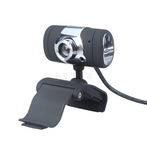 50.0M HD Webcam Camera USB 2.0 Web Cam with Microphone MIC for Computer PC Laptop Black