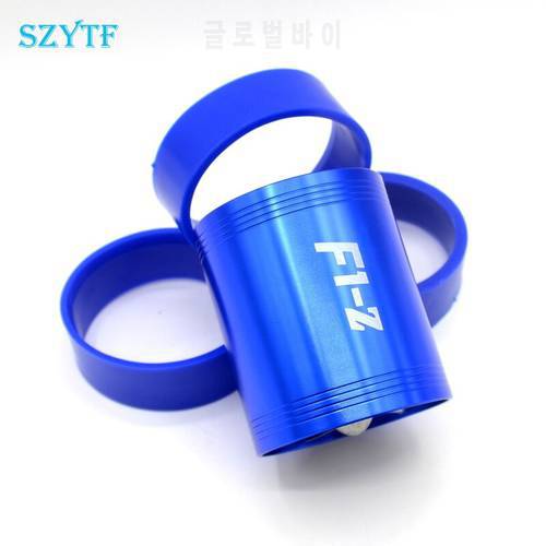 F1-Z Supercharger Turbo Air Intake Fuel Saver Fan w/ Double Propeller - Blue high quality