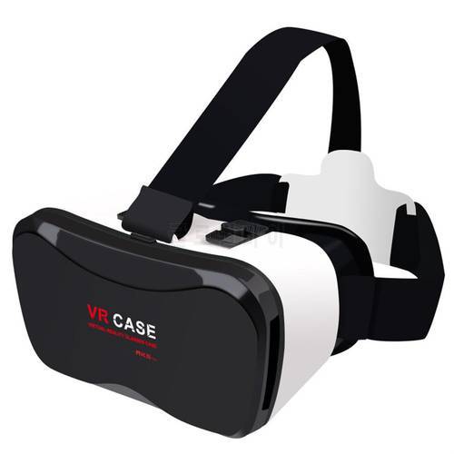 New Virtual Reality VR CASE 5PLUS 3D Movie Glasses VR Helmet Glasses for Phones Free Shipping 12003294