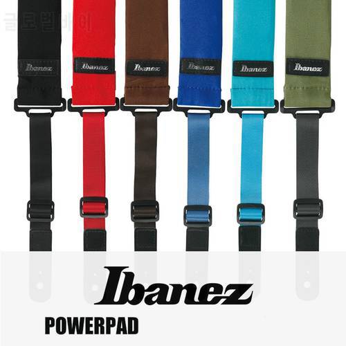 Ibanez GSF50 POWERPAD Guitar Strap for Guitar or Bass Adjustable Strap with Neoprene Pad