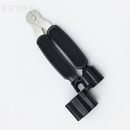 3 in 1 Guitar String Winder Cutter Bridge Pin Puller Acoustic Classic Electric Replace Luthier Tool Bass Banjo Mandolin