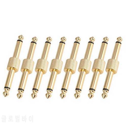 Pedal Coupler 1/4 inch For Guitar Effect Pedal Connector 8 Pack