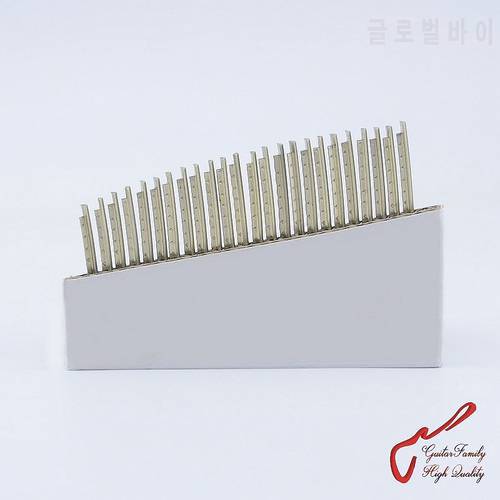 1 Set (24 Pieces) Nickel-copper Alloy Fret Wire For Guitar Bass 2.0MM / 2.2MM / 2.4MM / 2.7MM / 2.9MM