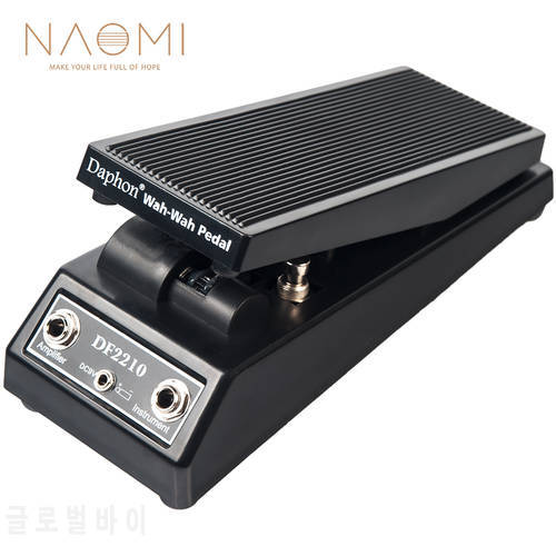 NAOMI Daphon DF2210 Guitar Classic Wah Wah Pedal Guitar Stereo Volume Pedal For Electric Guitar Players DJ