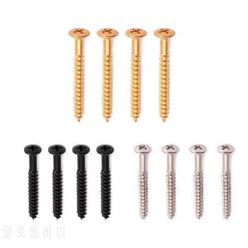 Neck Plate Mounting Screws For Bolt-On Neck Strat Guitar Parts Accessory